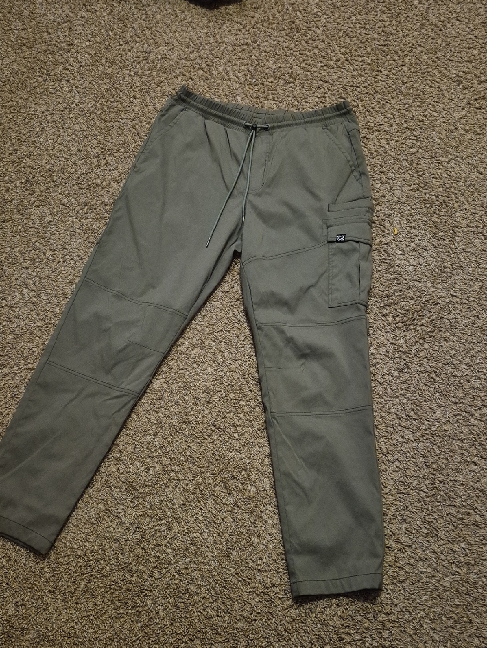 Ecko Unlimited Olive Green Cargo Joggers